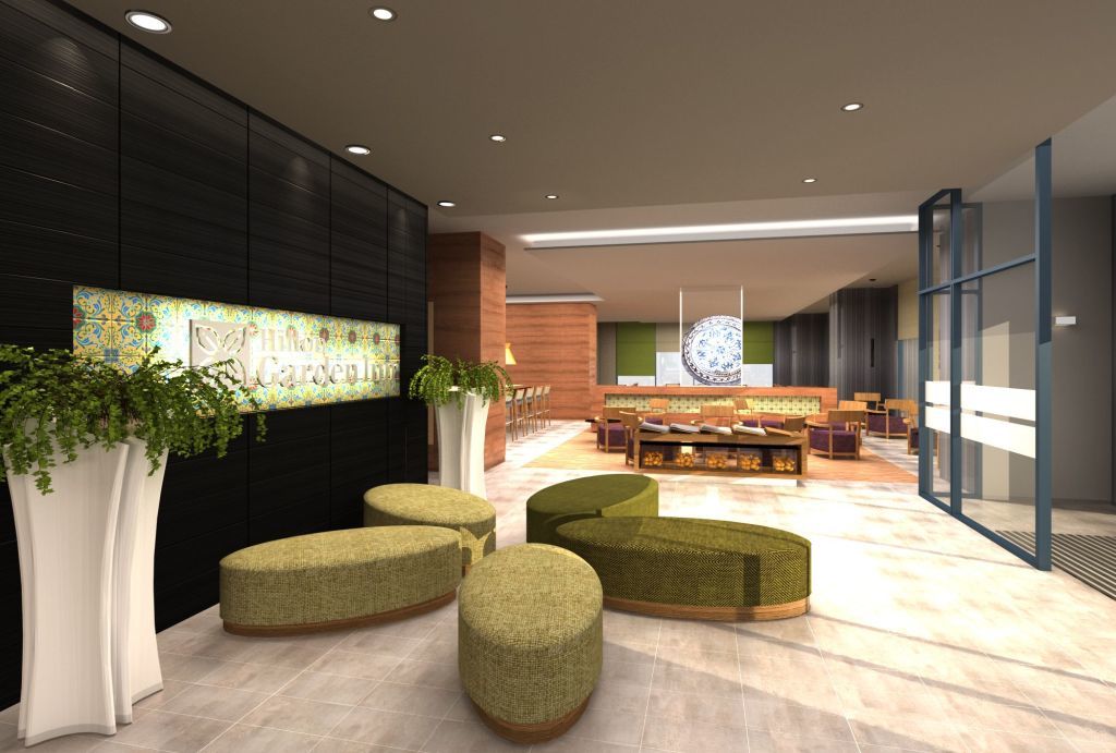 Hilton Garden Inn Sevilla Sevilha Exterior foto